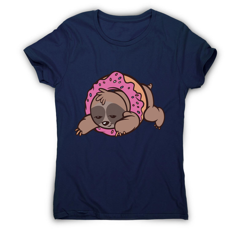 Sloth donut women's t-shirt - Graphic Gear