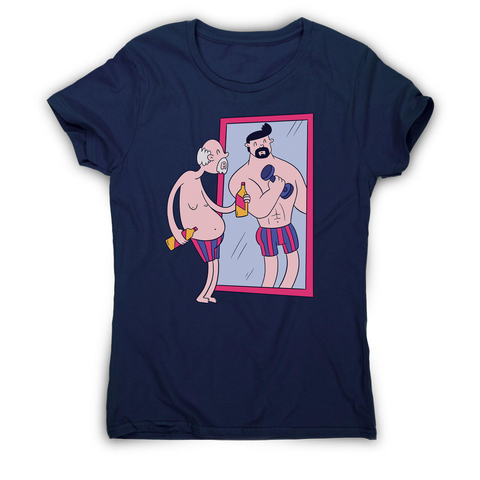 Old man mirror women's t-shirt - Graphic Gear