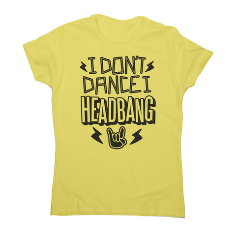 I headbang women's t-shirt - Graphic Gear