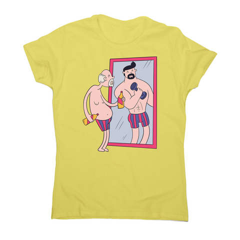 Old man mirror women's t-shirt - Graphic Gear