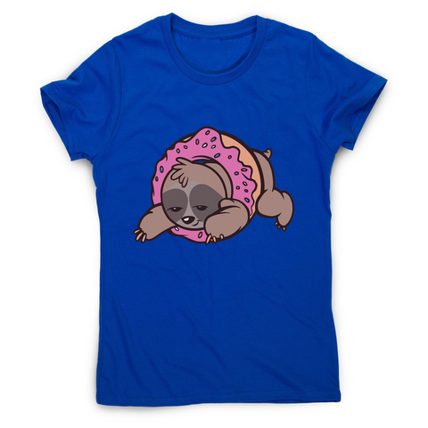 Sloth donut women's t-shirt - Graphic Gear