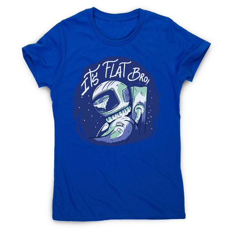 Flat earth women's t-shirt - Graphic Gear