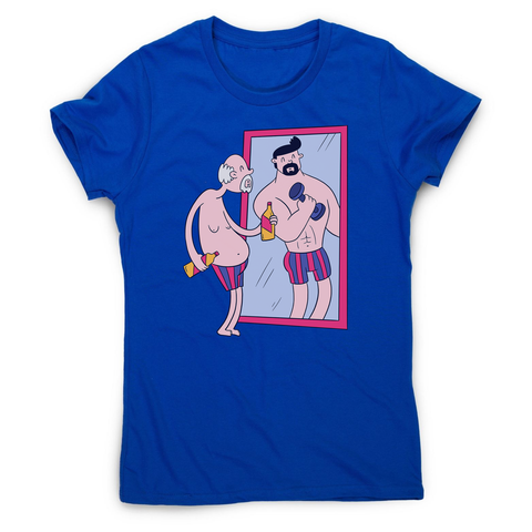 Old man mirror women's t-shirt - Graphic Gear