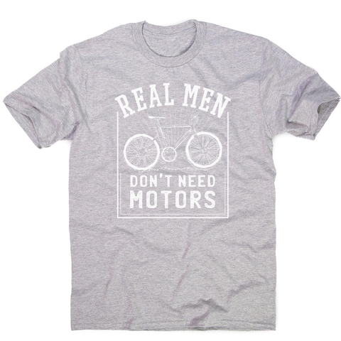 Real men bike men's t-shirt - Graphic Gear