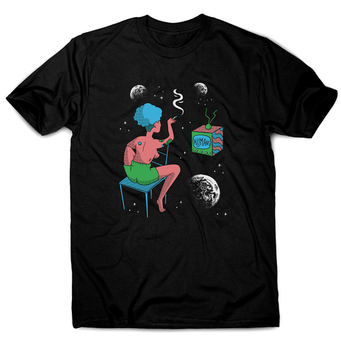 Woman in space men's t-shirt - Graphic Gear
