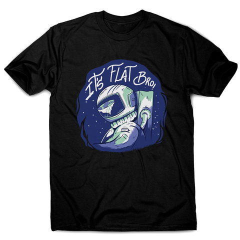 Flat earth men's t-shirt - Graphic Gear