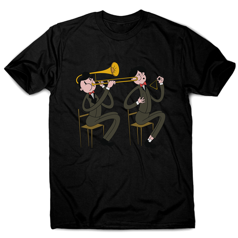 Trombone triangle players men's t-shirt - Graphic Gear