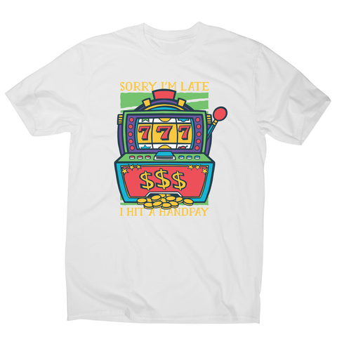 Slot machine handpay men's t-shirt - Graphic Gear