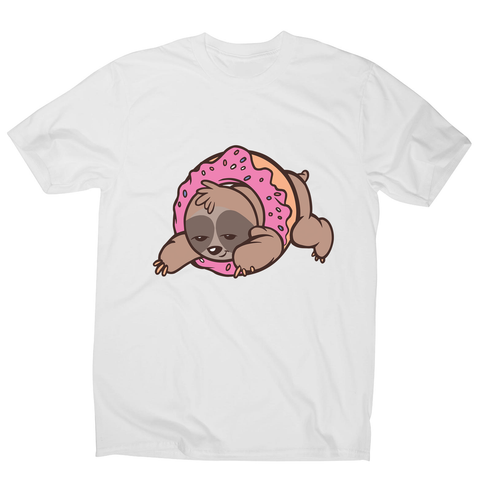 Sloth donut men's t-shirt - Graphic Gear