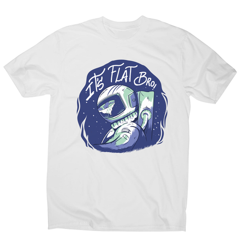 Flat earth men's t-shirt - Graphic Gear