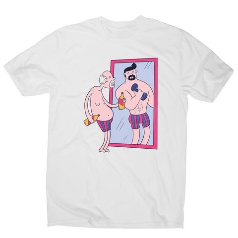 Old man mirror men's t-shirt - Graphic Gear