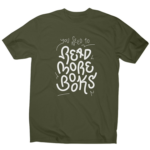 Read more books men's t-shirt - Graphic Gear
