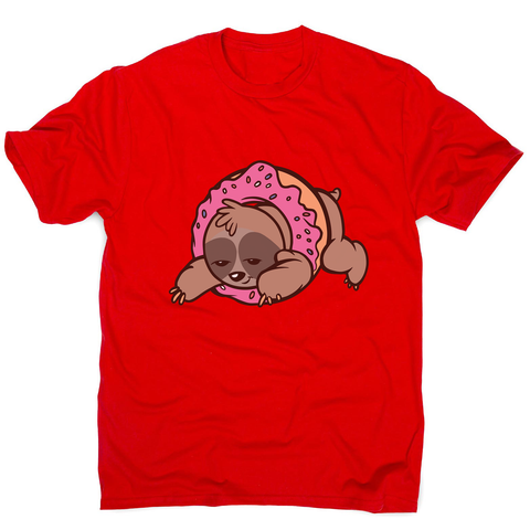Sloth donut men's t-shirt - Graphic Gear