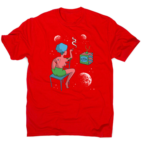 Woman in space men's t-shirt - Graphic Gear