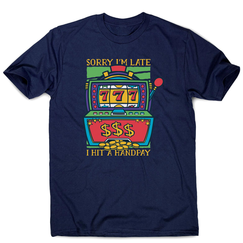 Slot machine handpay men's t-shirt - Graphic Gear