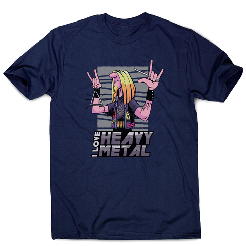 I love heavy metal men's t-shirt - Graphic Gear