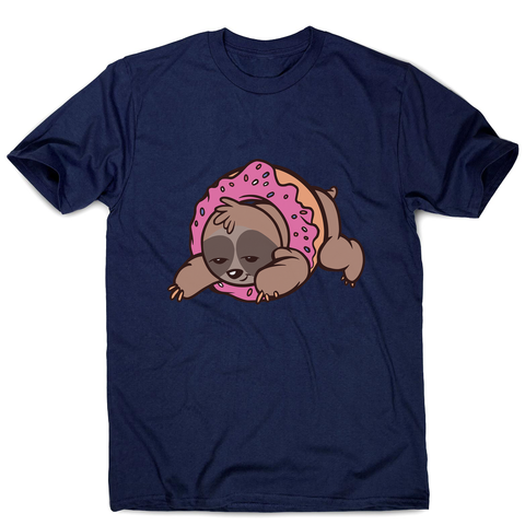 Sloth donut men's t-shirt - Graphic Gear