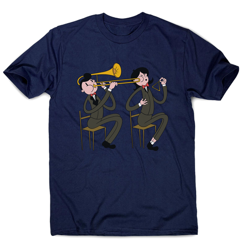 Trombone triangle players men's t-shirt - Graphic Gear