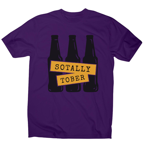 Sotally sober men's t-shirt - Graphic Gear