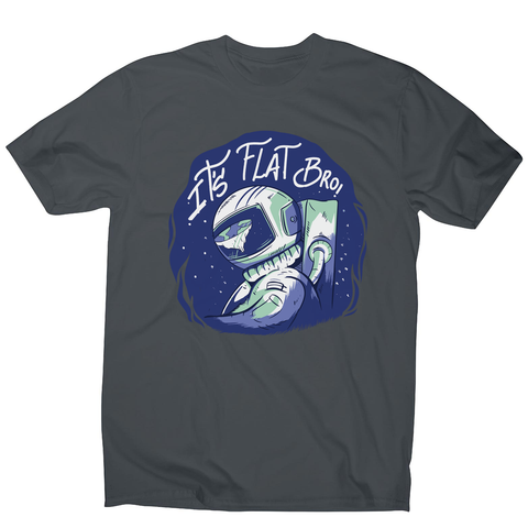 Flat earth men's t-shirt - Graphic Gear