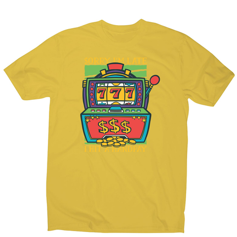Slot machine handpay men's t-shirt - Graphic Gear
