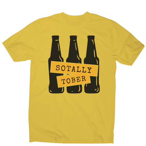 Sotally sober men's t-shirt - Graphic Gear