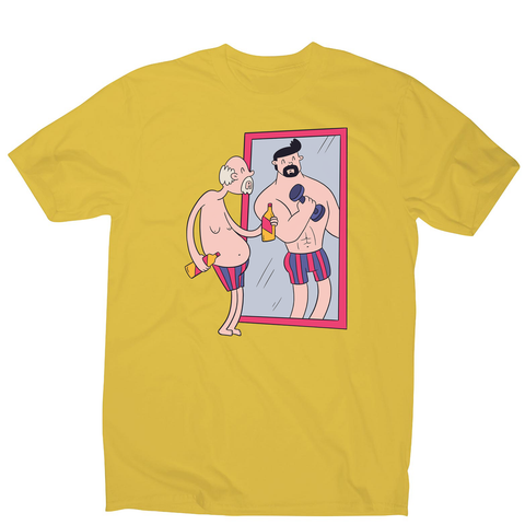 Old man mirror men's t-shirt - Graphic Gear