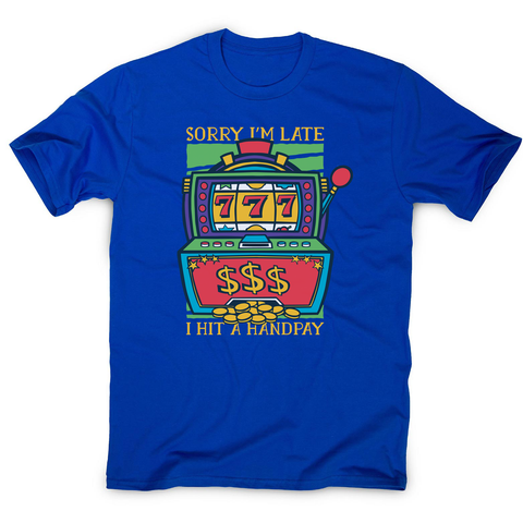 Slot machine handpay men's t-shirt - Graphic Gear