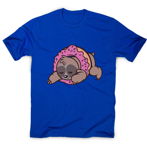 Sloth donut men's t-shirt - Graphic Gear