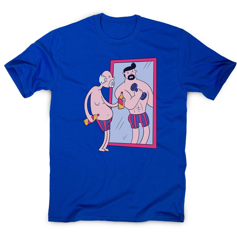 Old man mirror men's t-shirt - Graphic Gear