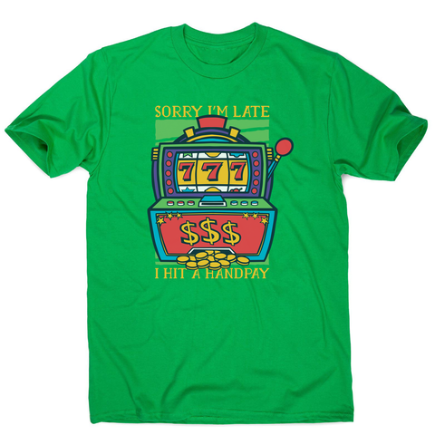 Slot machine handpay men's t-shirt - Graphic Gear