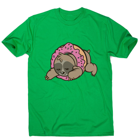 Sloth donut men's t-shirt - Graphic Gear