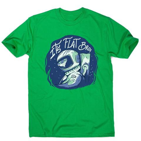 Flat earth men's t-shirt - Graphic Gear