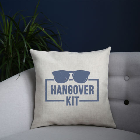 Hangover kit cushion cover pillowcase linen home decor - Graphic Gear
