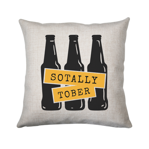 Sotally sober cushion cover pillowcase linen home decor - Graphic Gear
