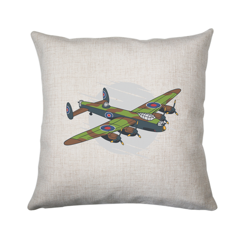 Lancaster bomber cushion cover pillowcase linen home decor - Graphic Gear