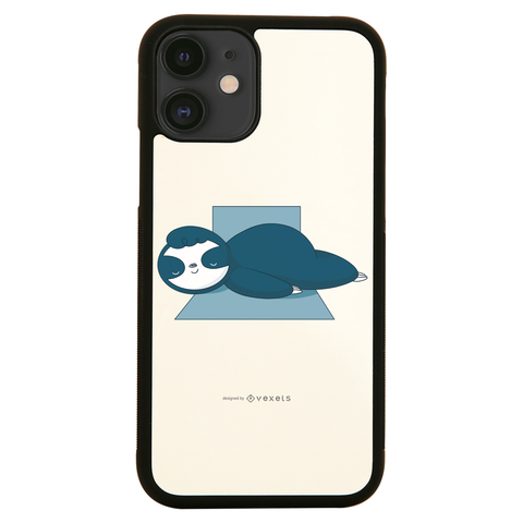 Sleeping sloth iPhone case cover 11 11Pro Max XS XR X - Graphic Gear