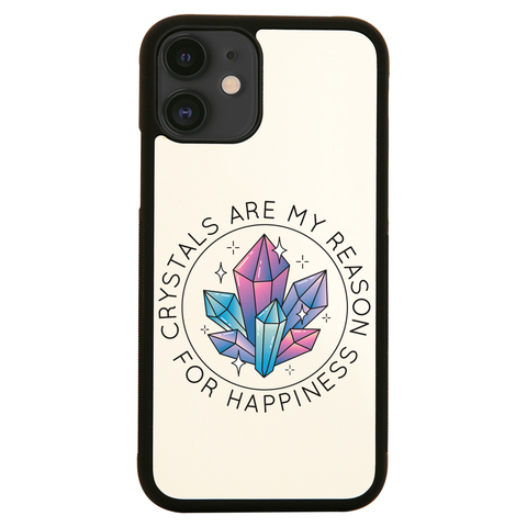 Crystals quote iPhone case cover 11 11Pro Max XS XR X - Graphic Gear