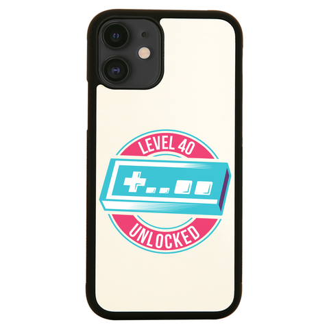 Level 40 unlocked iPhone case cover 11 11Pro Max XS XR X - Graphic Gear