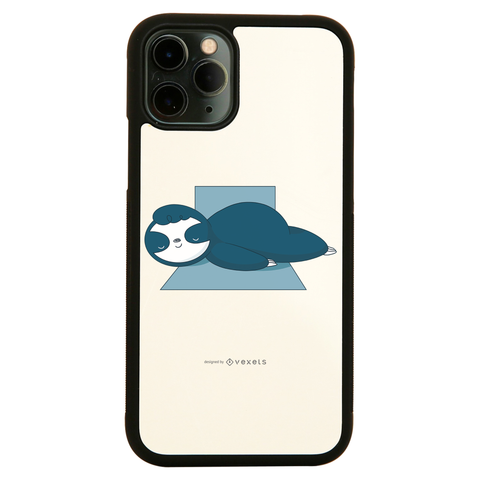 Sleeping sloth iPhone case cover 11 11Pro Max XS XR X - Graphic Gear