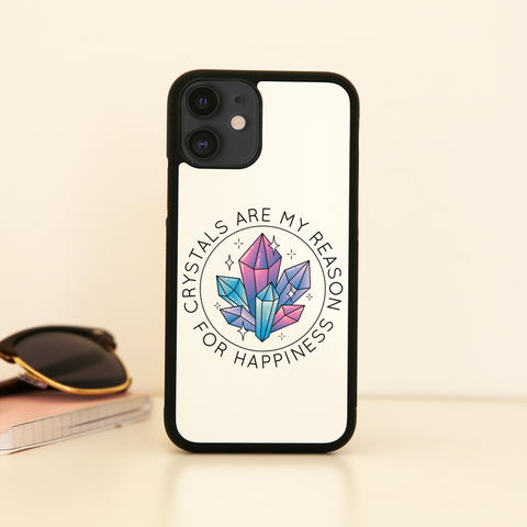 Crystals quote iPhone case cover 11 11Pro Max XS XR X - Graphic Gear