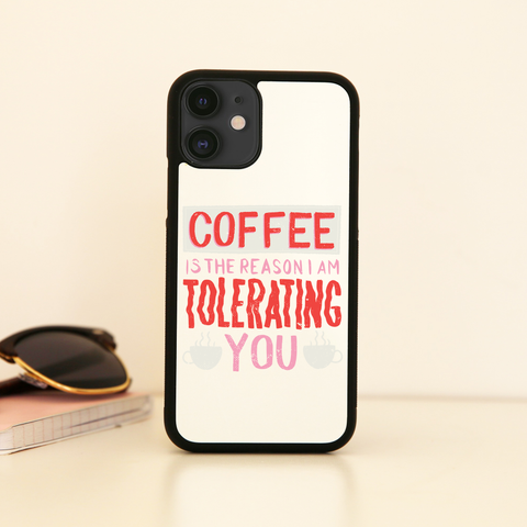 Coffee is the reason iPhone case cover 11 11Pro Max XS XR X - Graphic Gear