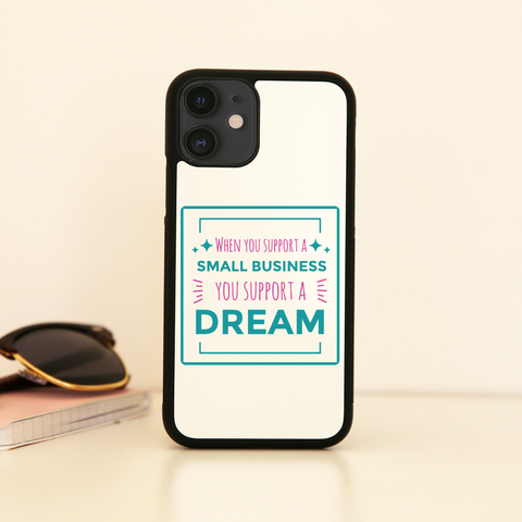 Small business quote iPhone case cover 11 11Pro Max XS XR X - Graphic Gear