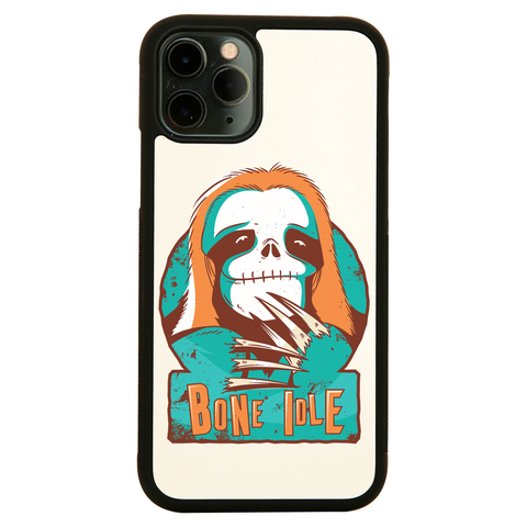 Sloth skull iPhone case cover 11 11Pro Max XS XR X - Graphic Gear