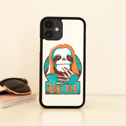 Sloth skull iPhone case cover 11 11Pro Max XS XR X - Graphic Gear