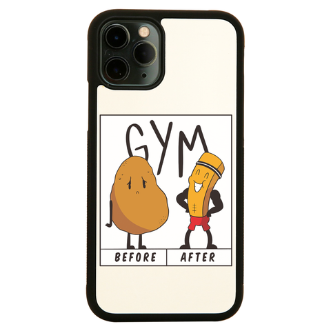 Potato gym iPhone case cover 11 11Pro Max XS XR X - Graphic Gear