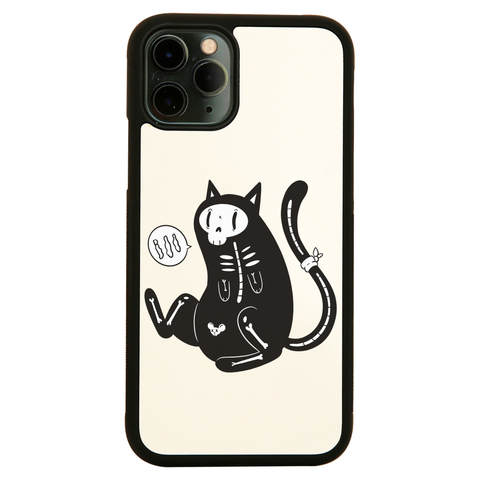 Skeleton cat girl iPhone case cover 11 11Pro Max XS XR X - Graphic Gear