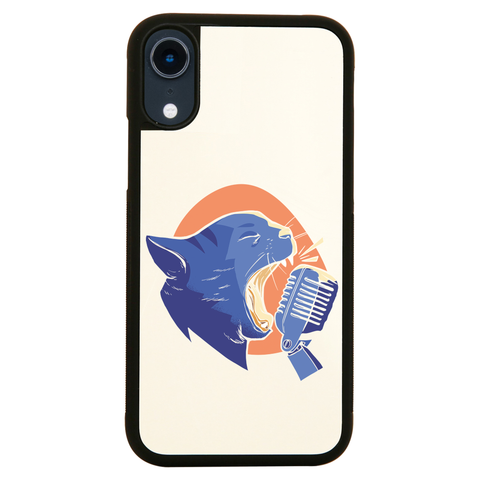 Singing cat iPhone case cover 11 11Pro Max XS XR X - Graphic Gear