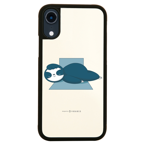 Sleeping sloth iPhone case cover 11 11Pro Max XS XR X - Graphic Gear