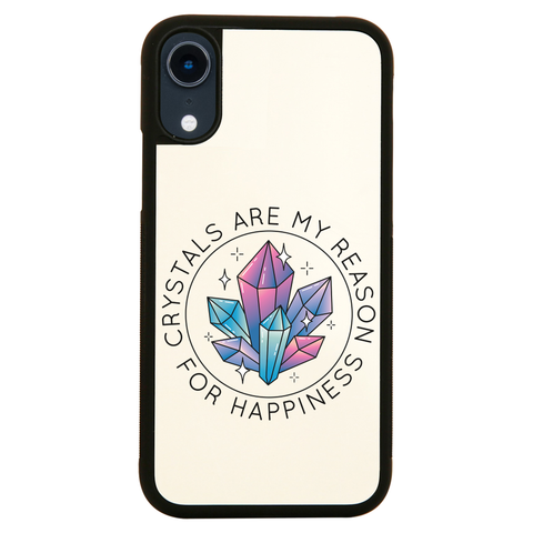 Crystals quote iPhone case cover 11 11Pro Max XS XR X - Graphic Gear